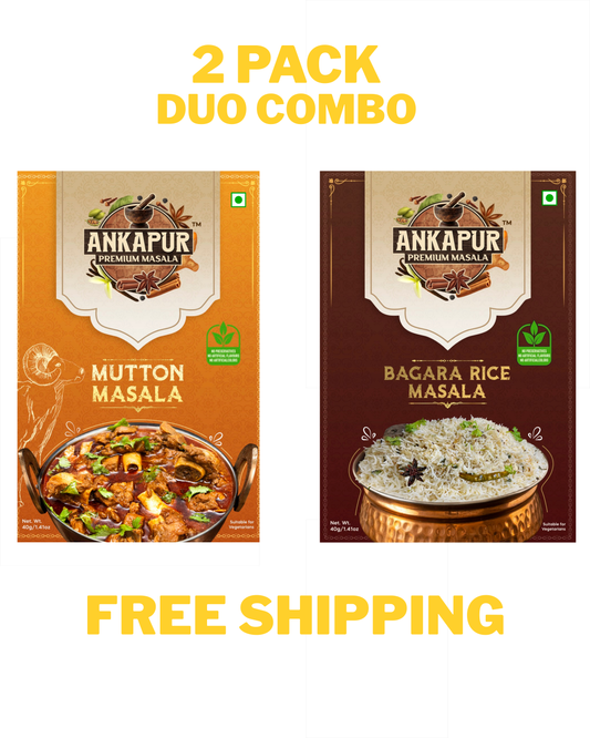 Ankapur Premium Mutton & Bagara Masala | Duo Combo