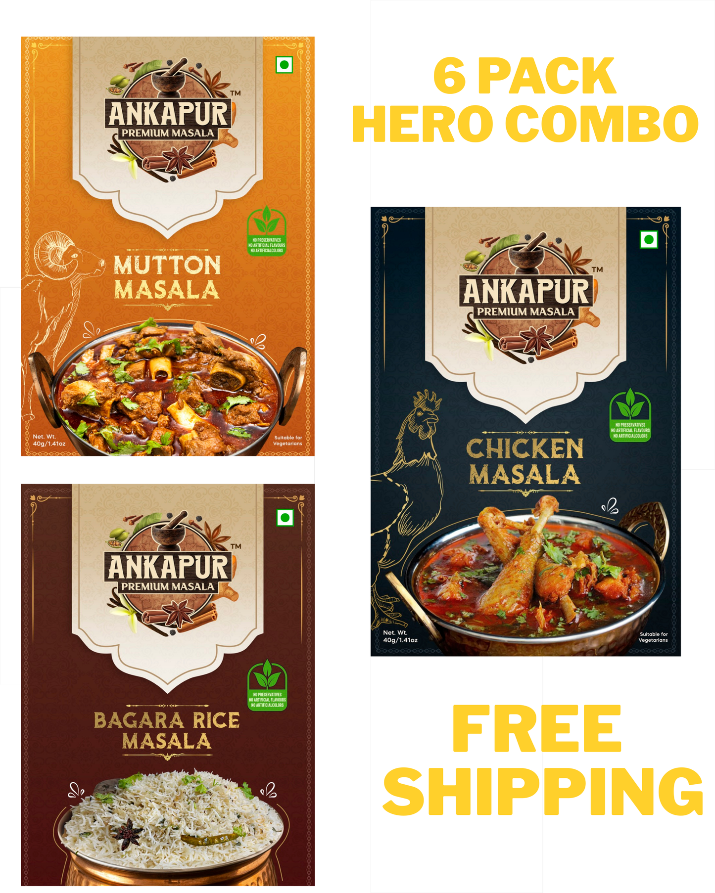 Ankapur Premium Masala |  Hero Combo