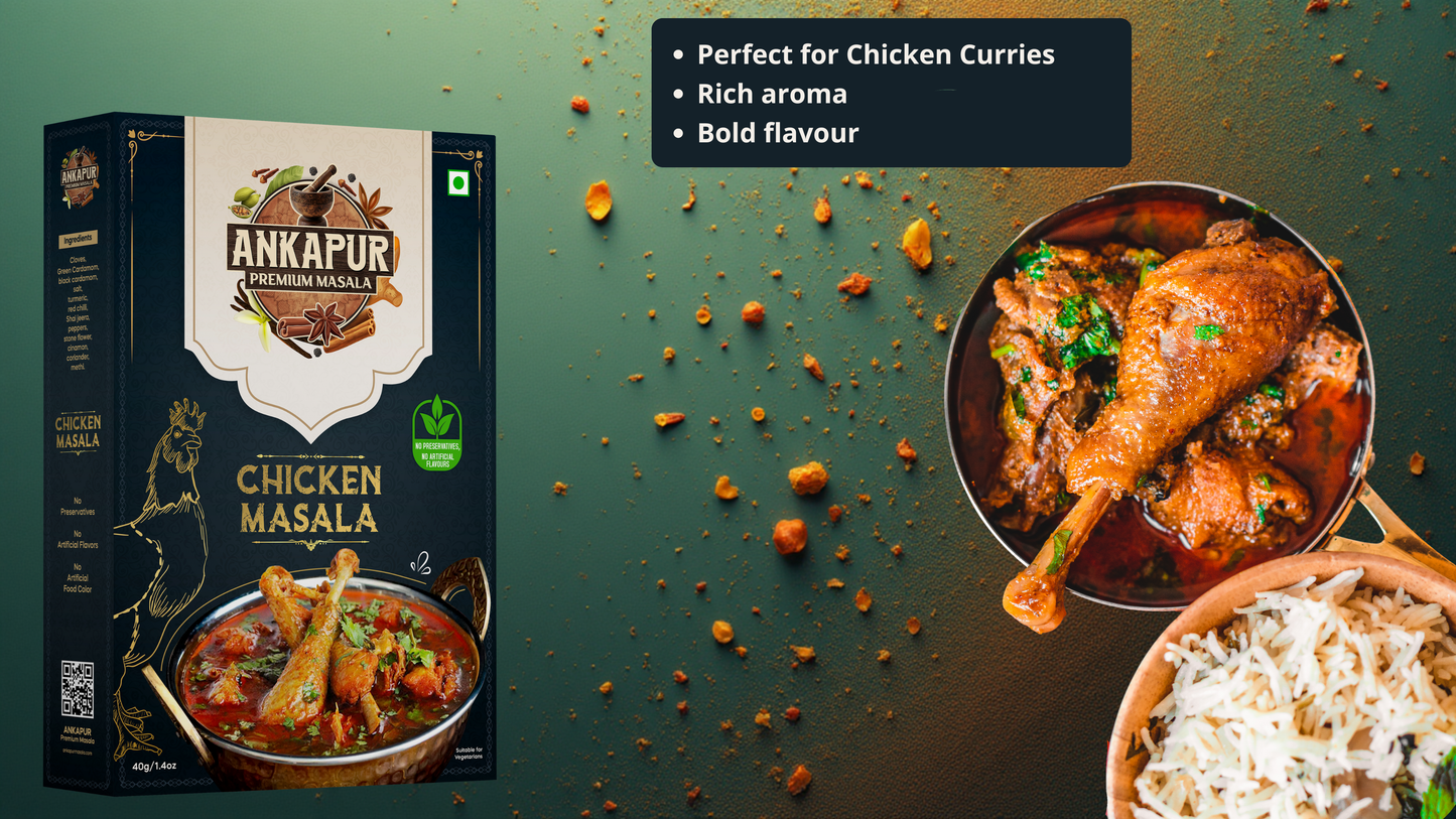 Ankapur Premium Chicken & Mutton Masala | Duo Combo