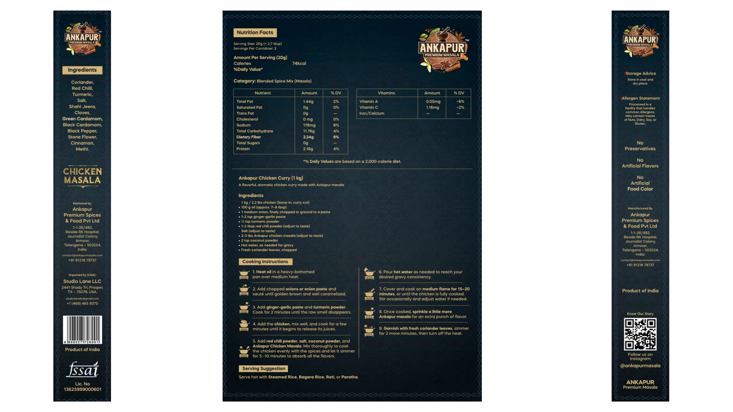 Ankapur Premium Chicken Masala