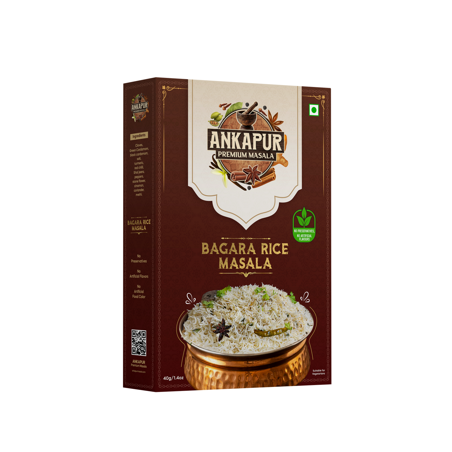 Ankapur Premium Bagara Rice Masala - 40 g