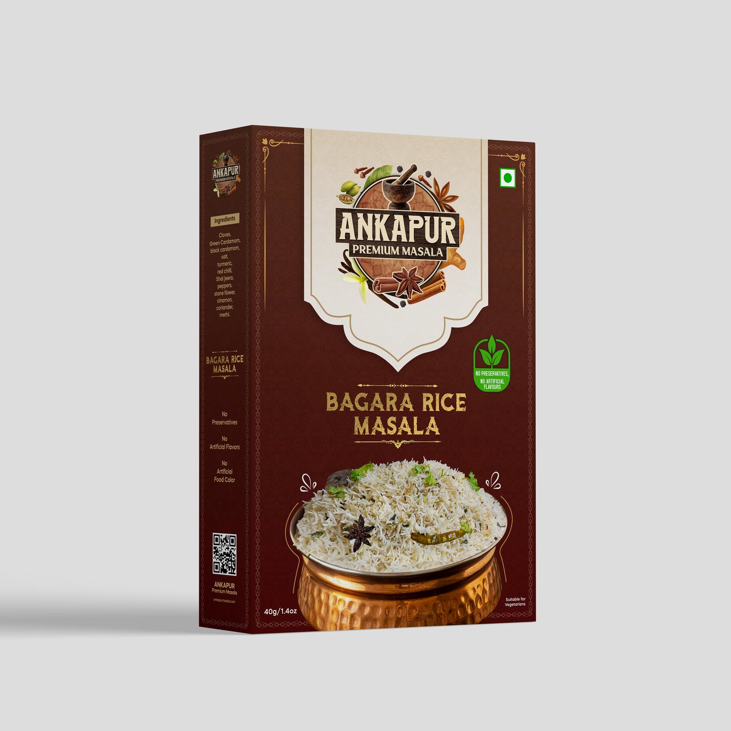 Ankapur Premium Bagara Rice Masala - 40 g
