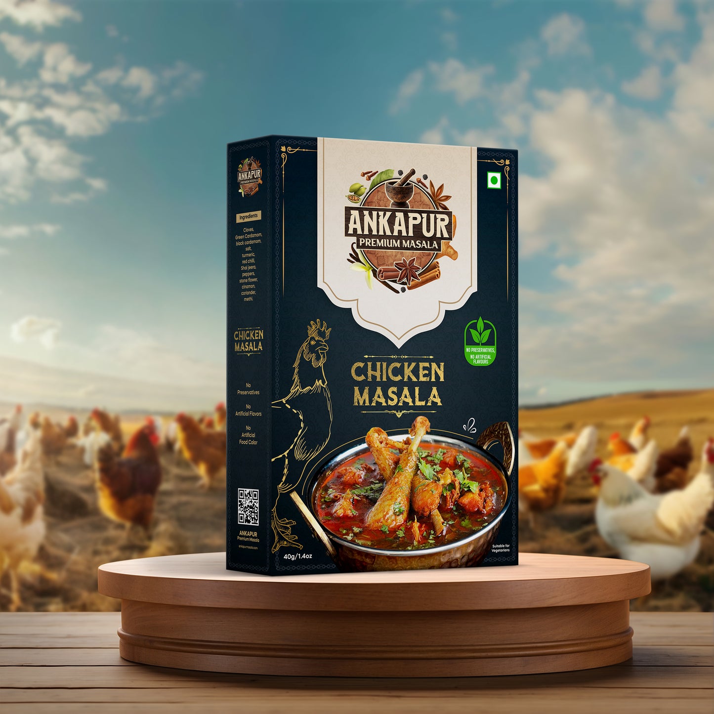 Ankapur Premium Chicken Masala – 40 g