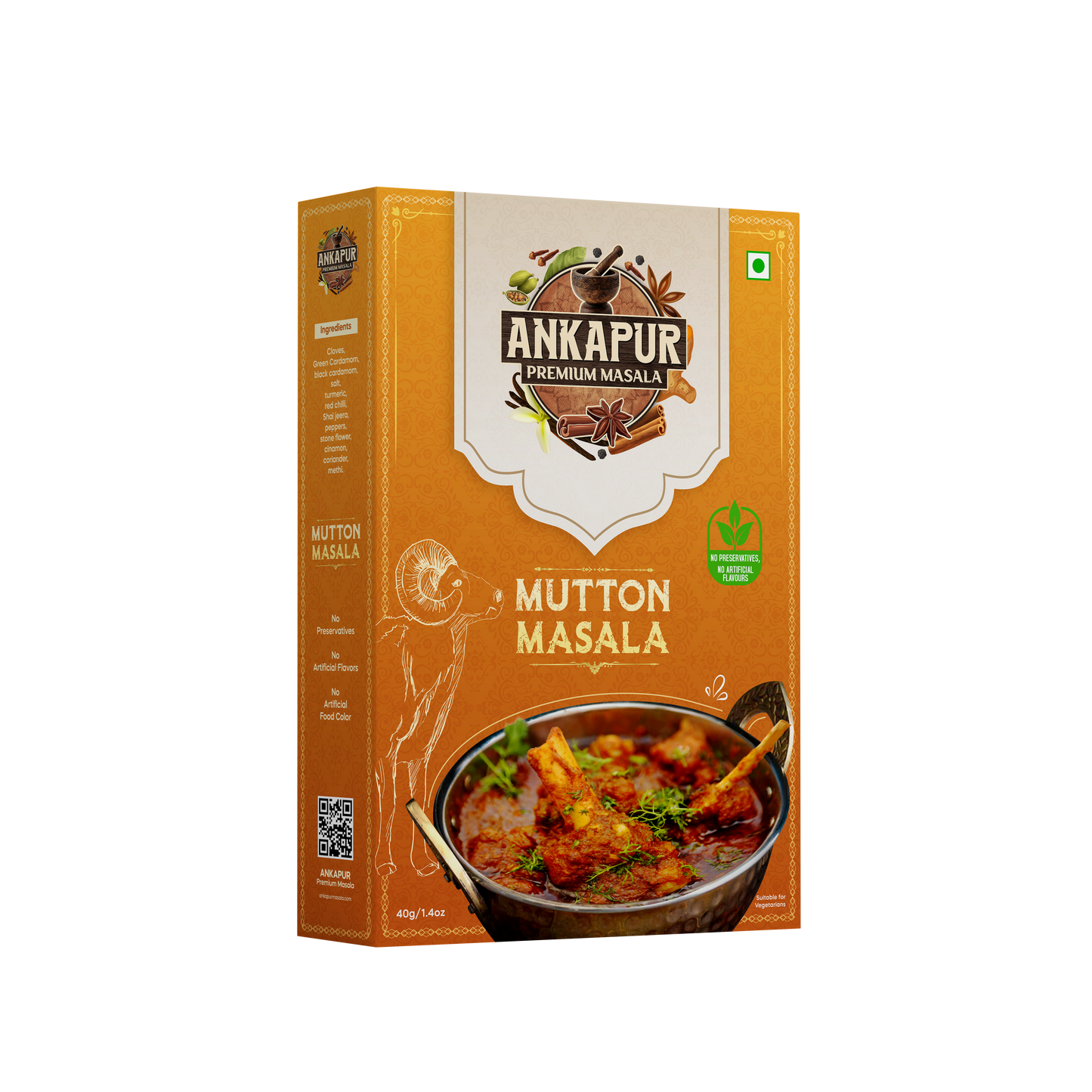 Ankapur Premium Mutton Masala – 40 g